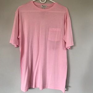 Men’s Pink Pocket Tee